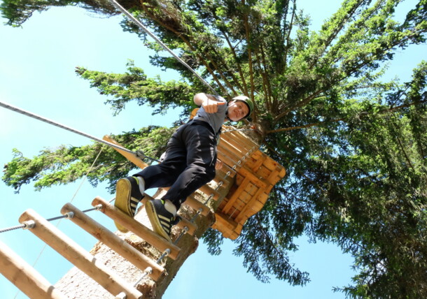     High-ropes course Oberwölz in styria 